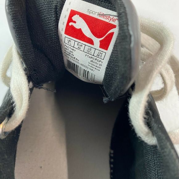 Puma Black and Gray Sneakers - Picture 8 of 9